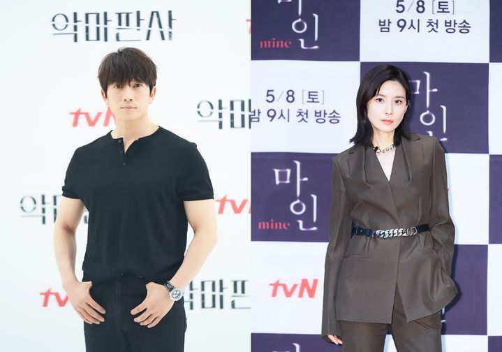[서울=뉴시스] 배우 지성(왼쪽), 이보영. (사진=tvN 제공) 2025.07.01. photo@newsis.com *재판매 및 DB 금지