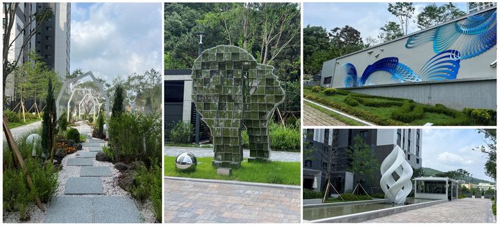 [서울=뉴시스] 분당 아테라 조경특화 모습. (사진=금호건설 제공) 2025.07.01. photo@newsis.com *재판매 및 DB 금지