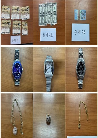 압수물 모습. (사진=수원중부경찰서 제공) *재판매 및 DB 금지