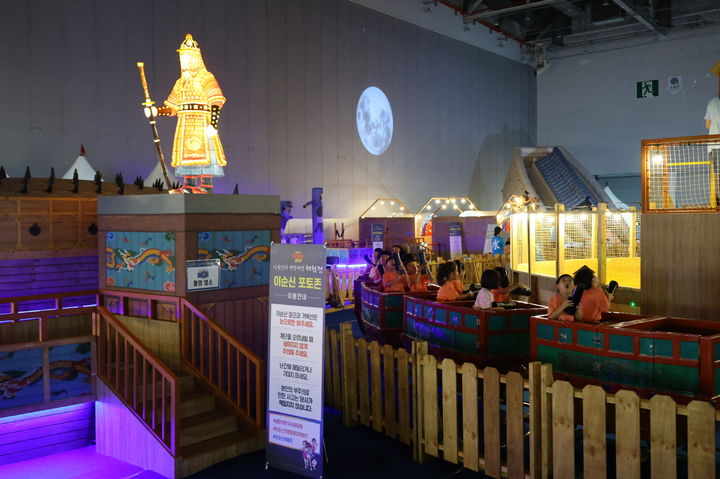 이순신의 명량해전 체험전 전경 *재판매 및 DB 금지