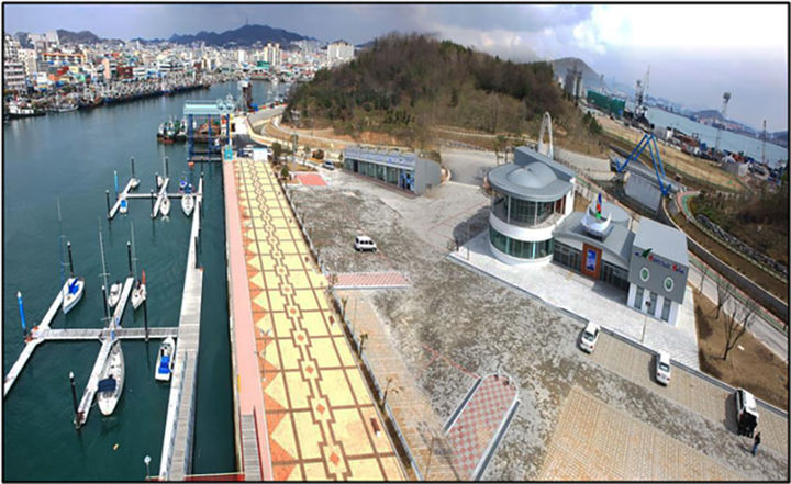 [목포=뉴시스]목포시 요트마리나. (사진=목포시 제공) 2025.07.01. photo@newsis.com *재판매 및 DB 금지
