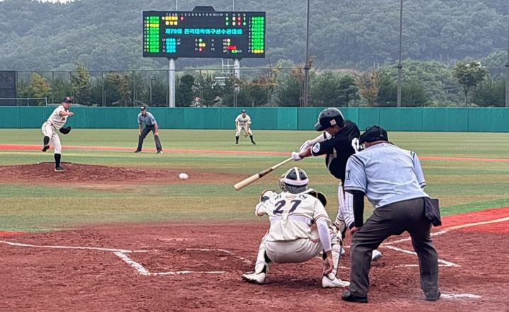 79회 전국대학야구선수권대회(사진=보은군 제공) *재판매 및 DB 금지