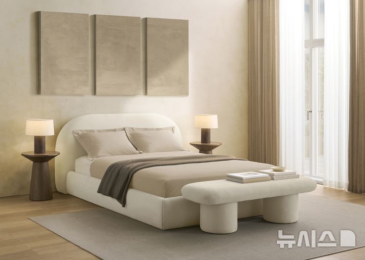 [서울=뉴시스] 마테라소 '오브' 침대 시리즈. (사진= 신세계까사 제공)