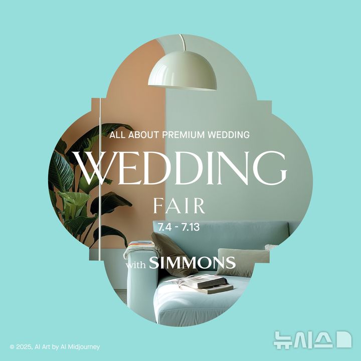 [서울=뉴시스] 시몬스 침대, '롯데백화점 웨딩페어' 참여. (사진= 시몬스 침대 제공) 