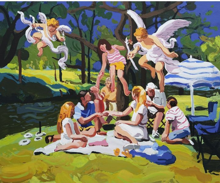 윤상윤 The 8th of July-01, 2025 acrylic on camvas 60 x 72 cm *재판매 및 DB 금지