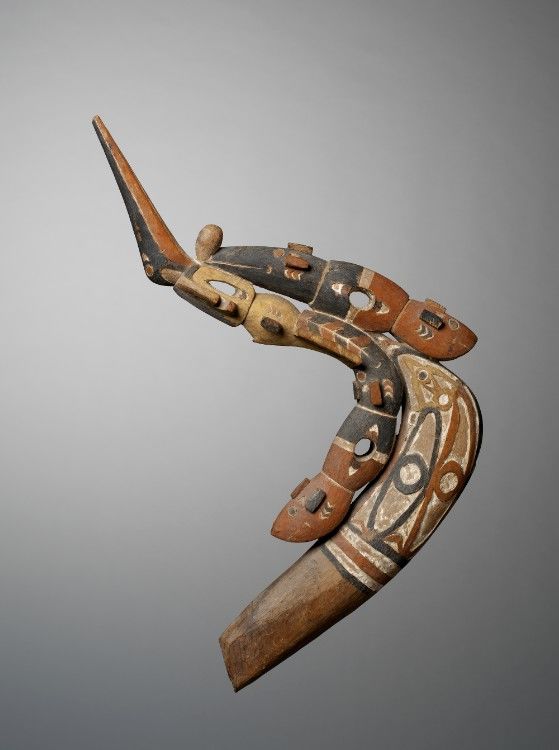 [서울=뉴시스] 카누 장식 (사진=국립중앙박물관 제공) 2025.07.02. photo@newsis.com *재판매 및 DB 금지