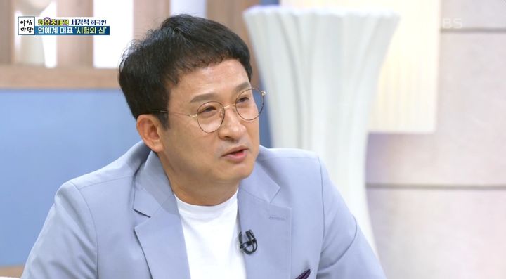 [서울=뉴시스] 서경석이 1일 KBS 2TV '아침마당'에 출연해 지난 2월에 치른 제73회 한국사능력검정시험에서 100점을 받았다고 전했다. (사진=KBS 제공) 2025.07.02 photo@newsis.com *재판매 및 DB 금지