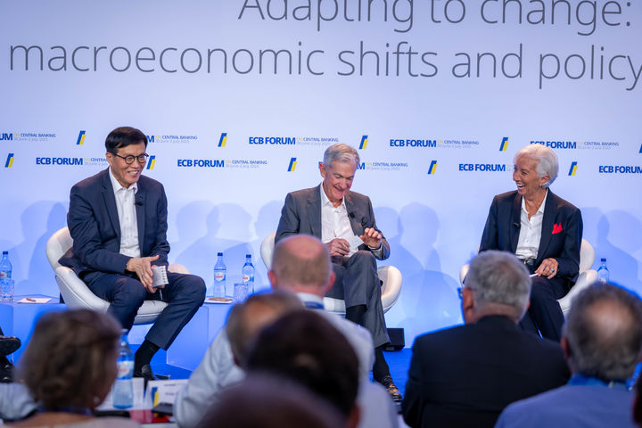 ECB 포럼 2025 정책 패널 토론. 사진제공=ECB(유럽중앙은행) *재판매 및 DB 금지