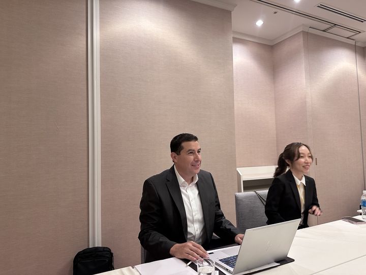 [도쿄=뉴시스]전병훈 기자 = 지난달 30일 일본 도쿄에서 프란시스코 메디나(Francisco Medina) 아마존 재팬 셀러 서비스 디렉터와 인터뷰한 모습 *재판매 및 DB 금지