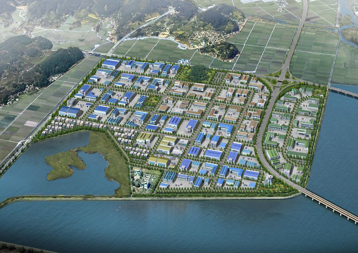 [광양=뉴시스] 전남 광양항 세풍항만배후부지 조감도. photo@newsis.com *재판매 및 DB 금지