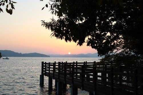 [홍성=뉴시스] 충남 서산시 중왕리 일몰. *재판매 및 DB 금지