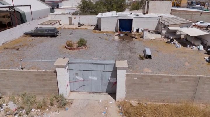 [뉴시스] 시신들이 무더기로 발견된 멕시코의 화장장 모습. (사진=뉴욕포스트 영상 캡처) 2025.7.2 *재판매 및 DB 금지