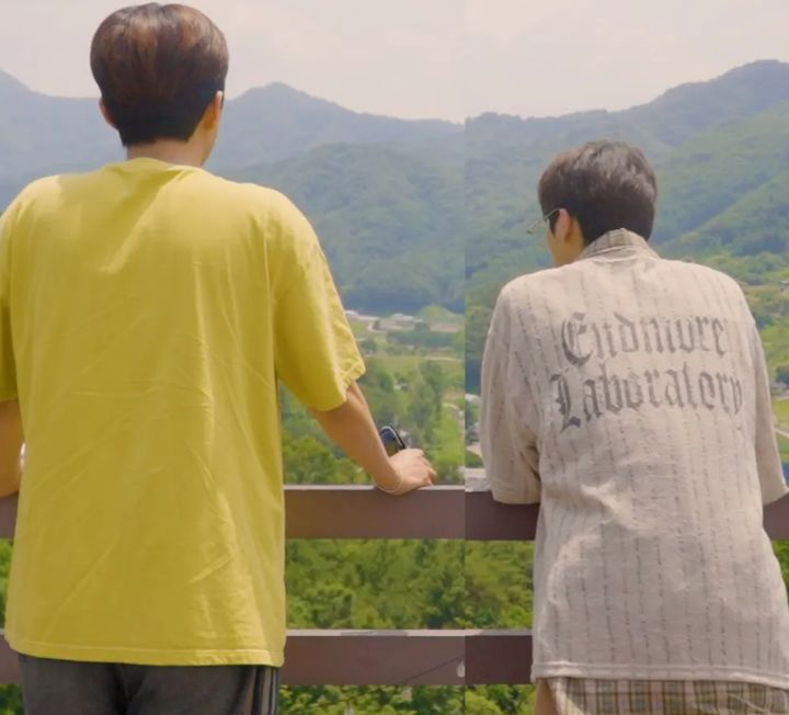 [서울=뉴시스] 임영웅, 정동원. (사진=유튜브 채널 '정동원' 캡처) 2025.07.03. photo@newsis.com *재판매 및 DB 금지