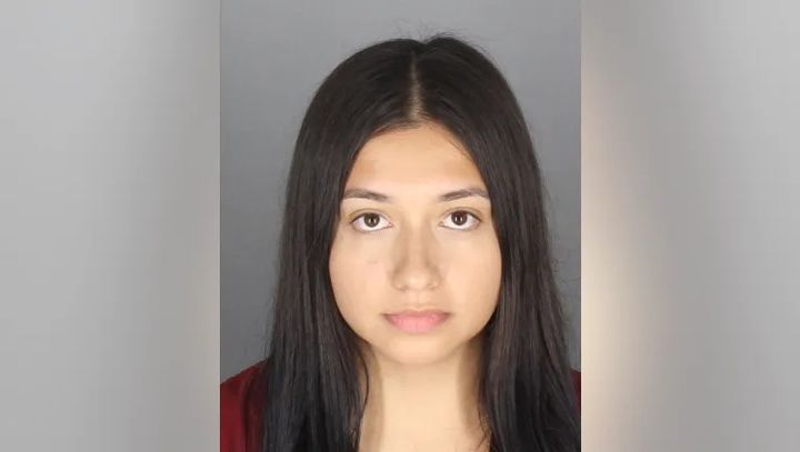 [뉴시스] 10대 남학생과 성관계를 맺은 혐의를 받는 전직 교사 조슬린 산로만(26). (사진=오클랜드 카운티 교도소) 2025.7.3 *재판매 및 DB 금지