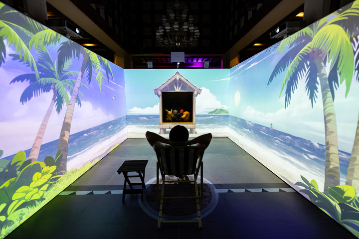 롯데월드 어드벤처 '포켓몬 월드 어드벤처: 썸머 페스타' 중 '매직캐슬' 3층 '포켓몬 선셋 비치' *재판매 및 DB 금지