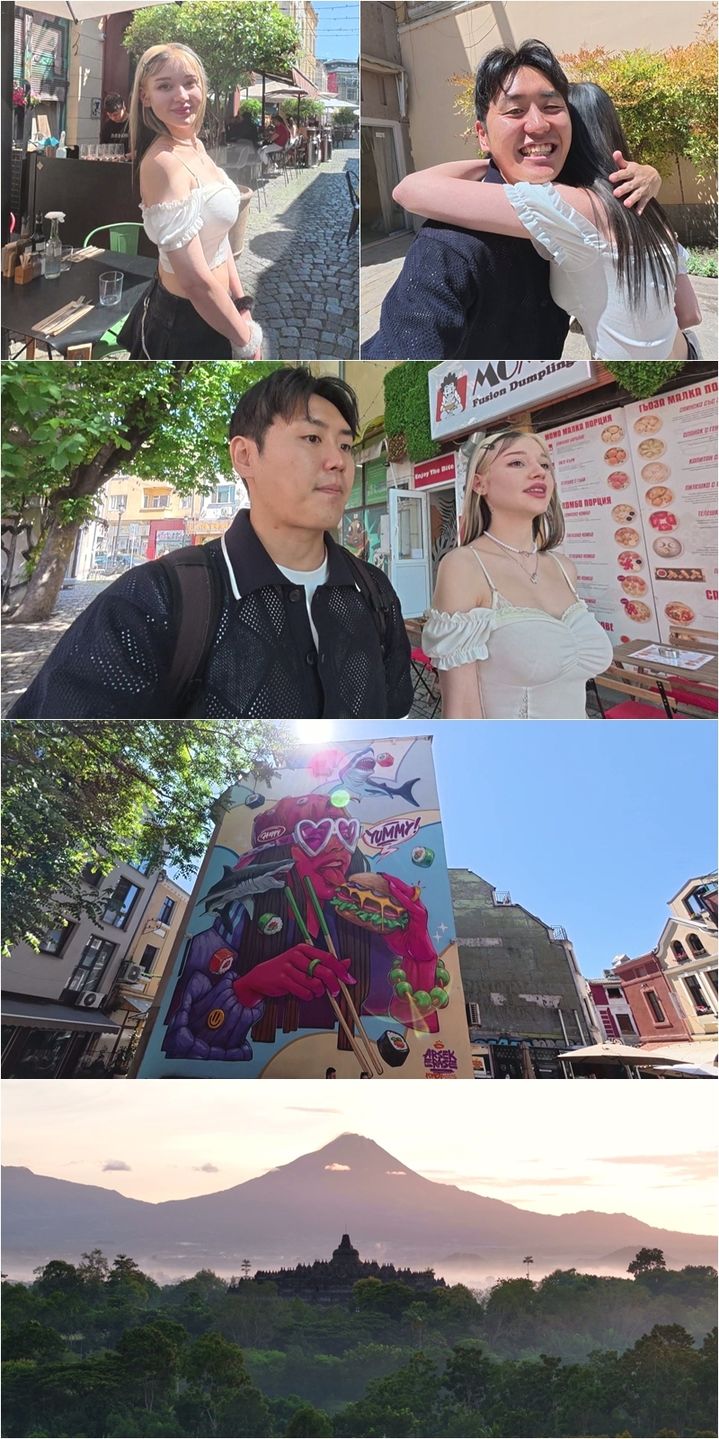 [서울=뉴시스] 3일 오후 9시 30분 방송하는 채널S 예능 프로그램 '우리지금만나'에서는 콘텐츠 크리에이터 유재석이 외국인 여사친과 '썸'여행을 즐긴다. (사진=채널S) 2025.07.03. photo@newsis.com *재판매 및 DB 금지