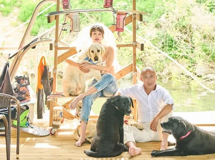 [서울=뉴시스] 배우 최여진이 남편과 함께 찍은 화보를 공개했다. (사진=최여진 인스타그램 캡처) 2025.07.03. photo@newsis.com&nbsp; *재판매 및 DB 금지