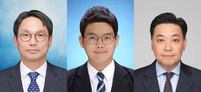 동국대 정권범 교수(왼쪽 첫 번째), 금오공대 황희재 교수(왼쪽 두 번째), 성균관대 최덕현 교수. (사진=동국대 제공) *재판매 및 DB 금지