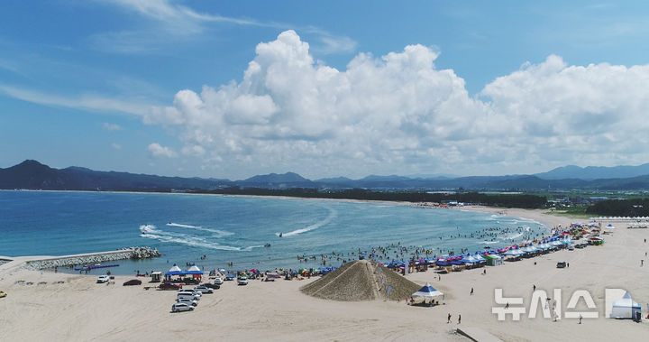 경북 영덕군 고래불해수욕장 전경. (사진=영덕군 제공) 