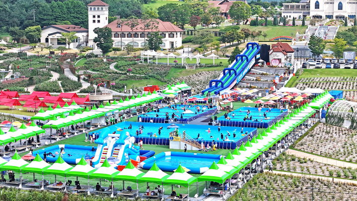 [임실=뉴시스] 지난해 임실 아투아페스티벌 현장 전경. *재판매 및 DB 금지