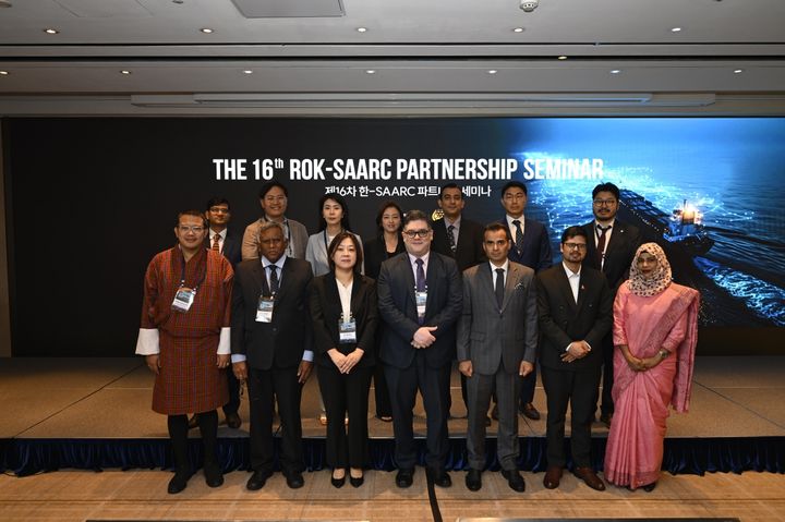 [서울=뉴시스]외교부는 3일 서울에서 '제16차 한·남아시아 지역협력연합(SAARC) 파트너십 세미나'를 개최했다. (사진=외교부 제공) 2025.07.03 *재판매 및 DB 금지