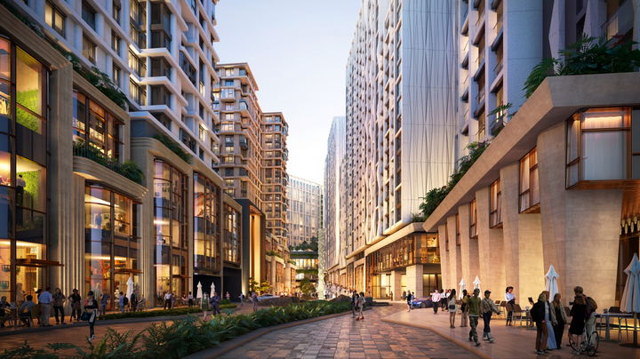 [서울=뉴시스] 더파크사이드 서울 투시도. (사진=일레븐건설 제공) 2025.07.03. photo@newsis.com *재판매 및 DB 금지