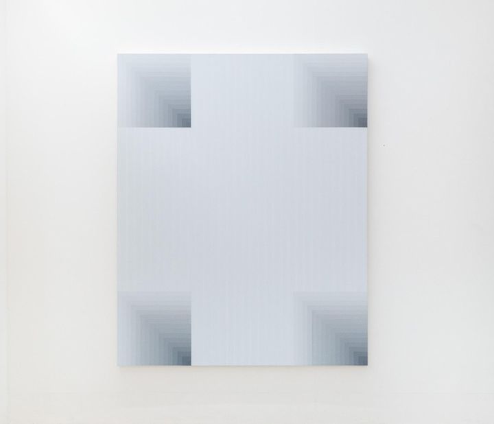 정연재, Untitled 24-01 Acrylic on canvas, 160x130 cm, 2024 *재판매 및 DB 금지