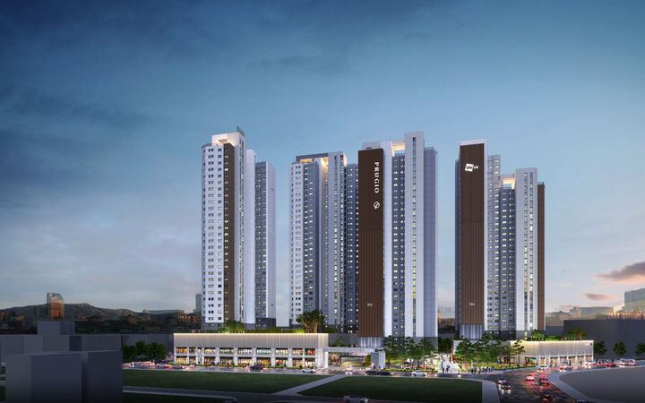 리버센트 푸르지오 위브 투시도. *재판매 및 DB 금지