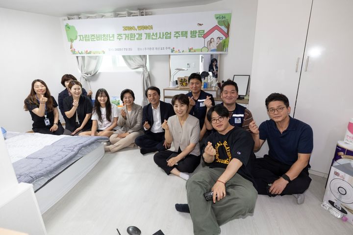 [서울=뉴시스] 은평구, 자립준비청년 주거환경개선사업 1호 주택 탄생. 2025.07.04. (사진=은평구 제공) *재판매 및 DB 금지