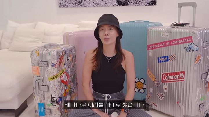 [서울=뉴시스] 방송인 안선영은 4일 자신의 유튜브 채널을 통해 캐나다 이민을 결심한 이유를 설명했다. (사진=유튜브 채널 '이게 바로 안선영' 화면 캡처) 2025.07.05 photo@newsis.com  *재판매 및 DB 금지