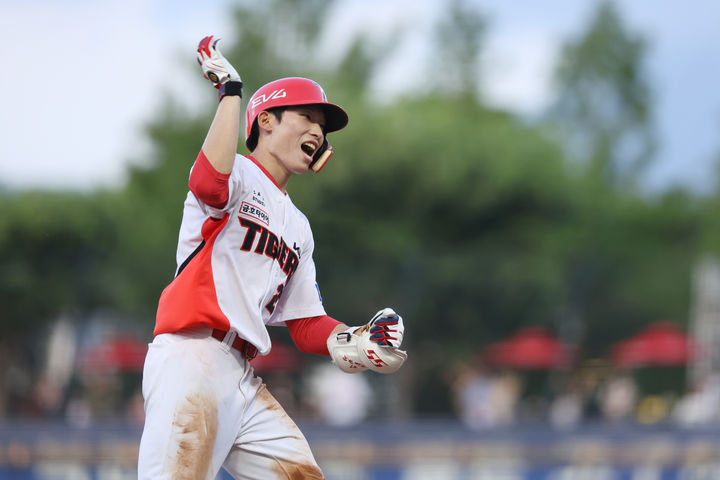[서울=뉴시스] 프로야구 KIA 타이거즈의 김호령. (사진 = KIA 타이거즈 제공) *재판매 및 DB 금지