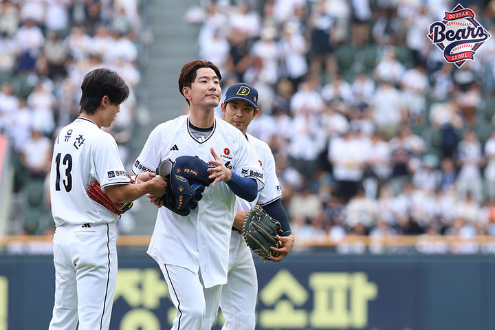 6일 잠실구장에서 열린 KT 위즈와의 경기에서 은퇴 경기를 치른 김재호. 2025.07.06. (사진=두산 제공) *재판매 및 DB 금지