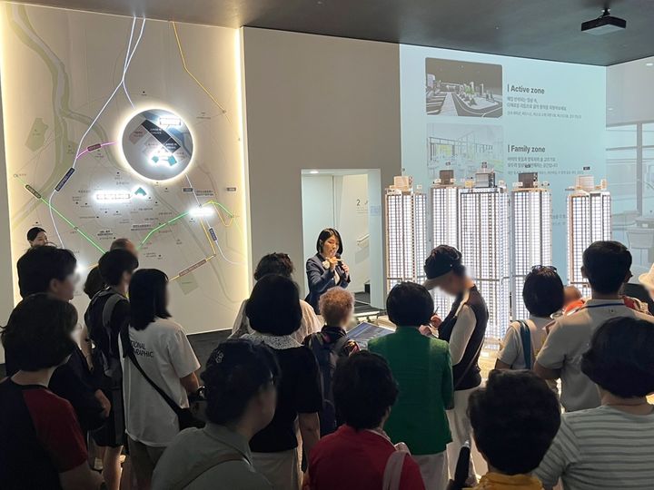 [서울=뉴시스] 대전 하늘채 루시에르 견본주택. (사진=코오롱글로벌 제공) 2025.07.07. photo@newsis.com *재판매 및 DB 금지