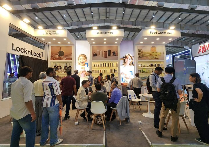 [서울=뉴시스]락앤락, HGH 인도 참가 성료.(사진=락앤락 제공) 2025.07.07. photo@newsis.com *재판매 및 DB 금지