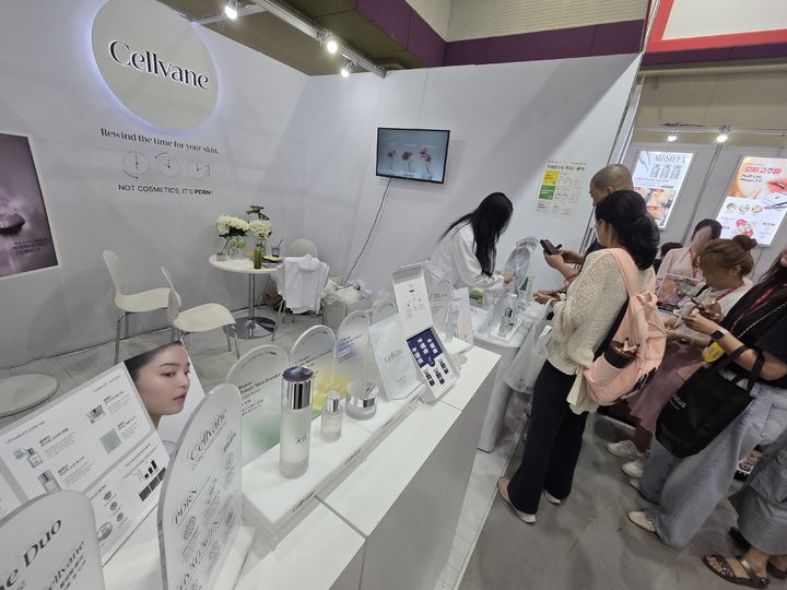 제론셀베인, '2025 인터참코리아' 부스. (사진=제론셀베인 제공) *재판매 및 DB 금지