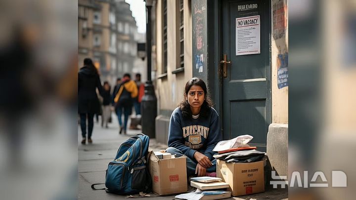 [서울=뉴시스]인도 구자라트주 간디나가르에서 한 여성 유학생이 ‘미혼’이라는 이유로 이미 계약을 마친 아파트 입주를 거부당하는 일이 발생했다. (사진=FPJ) 2025.7.6. 