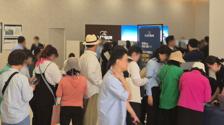 [서울=뉴시스] 쌍용 더 플래티넘 서면 견본주택. (사진=쌍용건설 제공) 2025.07.07. photo@newsis.com *재판매 및 DB 금지