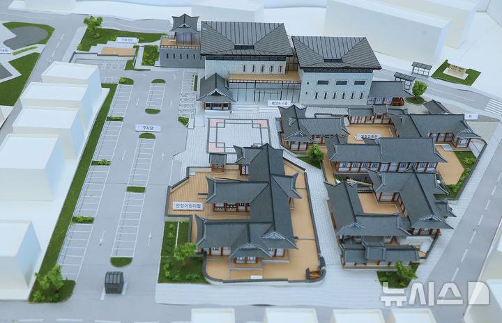 [평택=뉴시스] 평택시 송화택지지구 공공시설 모형 (사진=평택시 제공)2025.07.07.photo@newsis.com 