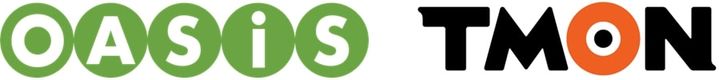 오아시스 로고(왼쪽)와 티몬 로고.(사진=오아시스 제공) *재판매 및 DB 금지