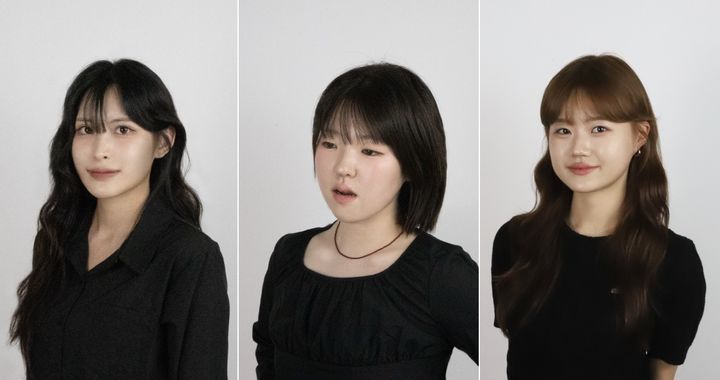 상명대학교 디자인대학 (왼쪽)송시연, 현지우, 장채원 학생 *재판매 및 DB 금지