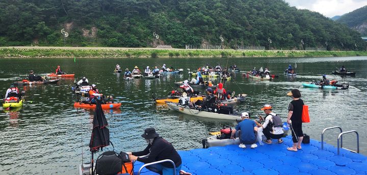 단양서 열린 스포츠피싱대회 *재판매 및 DB 금지