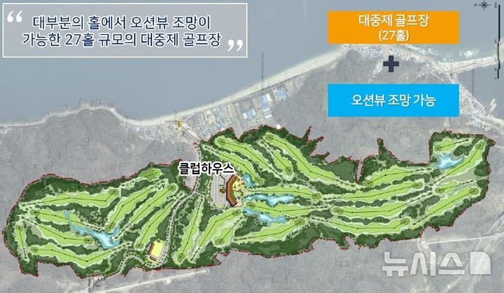 골프장 조감도.(사진=울진군 제공)