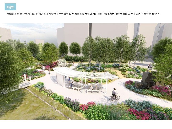[남양주=뉴시스] 꽃을 테마로 조성되는 '플라워 가든' 조감도. (사진=남양주시 제공) 2025.07.08. photo@newsis.com *재판매 및 DB 금지