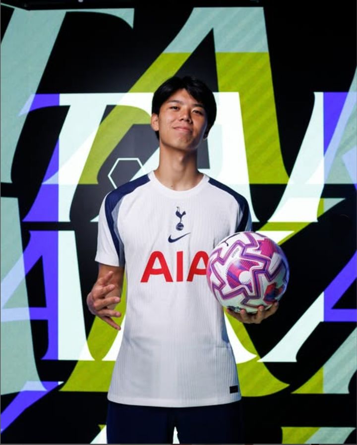 [서울=뉴시스]손흥민의 토트넘, 20세 일본 센터백 다카이 영입. (사진=토트넘 소셜미디어 캡처) 2025.07.08. photo@newsis.com *재판매 및 DB 금지