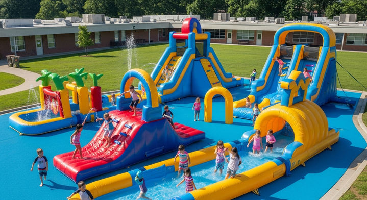 [계룡=뉴시스]계룡 대실초 물놀이장 AI 가상 이미지. 2025. 07. 09 photo@newsis.com *재판매 및 DB 금지