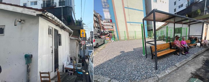 [인천=뉴시스] 인천 남동구 만수동 842번지 일대 빈집 개선 전후 모습. (사진=남동구 제공) 2025.07.09. photo@newsis.com *재판매 및 DB 금지
