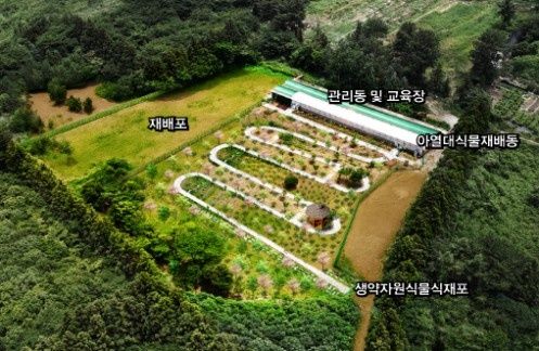 [제주=뉴시스] 제주대학교 약초원 조감도. (사진=제주대 제공) 2025.07.09. photo@newsis.com&nbsp; *재판매 및 DB 금지