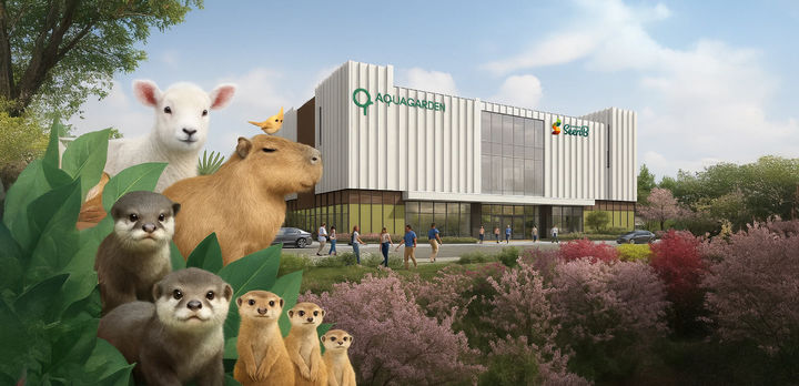 [여수=뉴시스] 전남 여수 디오션리조트가 7월 개장하는 아쿠아가든 & 신비동물원 전경. 2025.07.09. photo@newsis.com *재판매 및 DB 금지