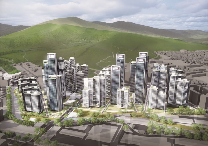 [서울=뉴시스] 방학신동아1단지아파트 정비계획(안) 조감도. 2025.07.09. (자료=도봉구 제공) *재판매 및 DB 금지