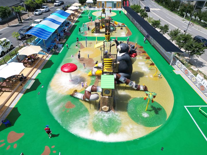 [구례=뉴시스] 구례 산동 '나들이 워터파크'. photo@newsis.com *재판매 및 DB 금지